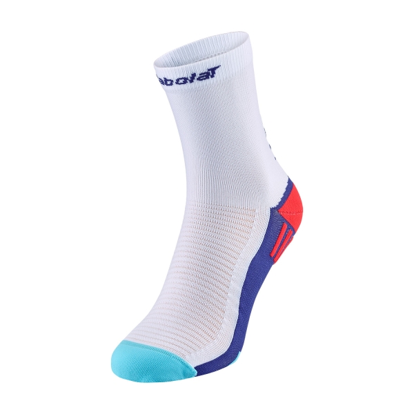 Calze Tennis Babolat Babolat Motion Socks  White/Surf Blue  White/Surf Blue 5UA1323P1082