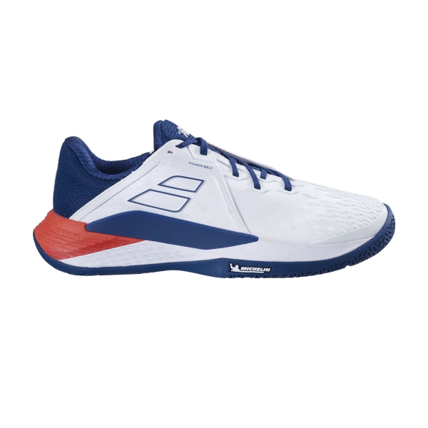 Scarpe Tennis Uomo Babolat Babolat Propulse Fury 3 All Court  White/Estate Blue  White/Estate Blue 30S232081005