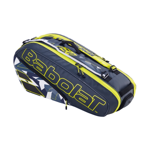 Babolat Pure Aero x 6 Borsa - Grey/Yellow/White