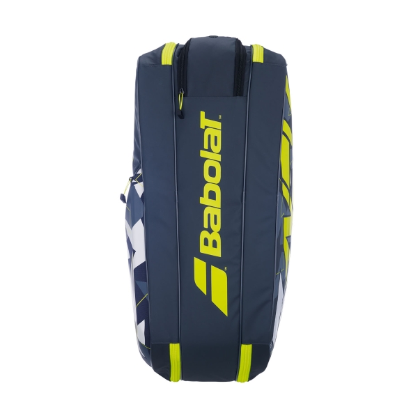 Babolat Pure Aero x 6 Bag - Grey/Yellow/White