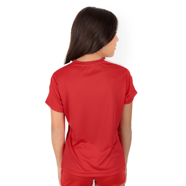 Joma Academy III T-Shirt Girl - Red/White