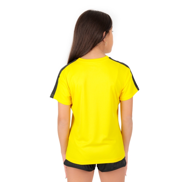 Joma Academy III T-Shirt Girls - Yellow/Black