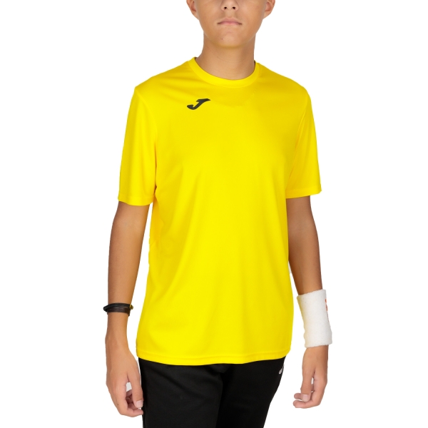 Joma Combi Camiseta de Tenis Niño - Yellow/Black