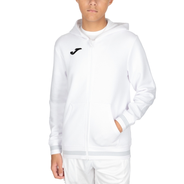Boy Tracksuit and Hoodie Joma Campus III Classic Hoodie Boys  White 101590.200