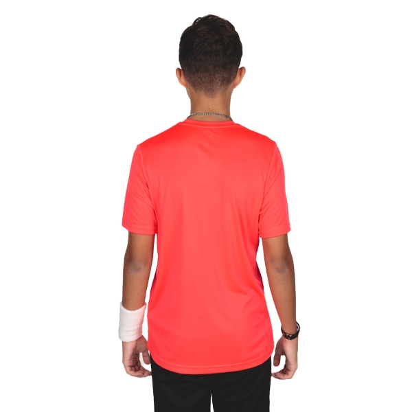 Joma Combi T-Shirt Boy - Fluo Coral/Black