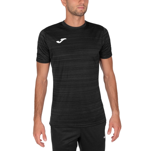 Men's Tennis Shirts Joma Grafity III TShirt  Black 102867.100