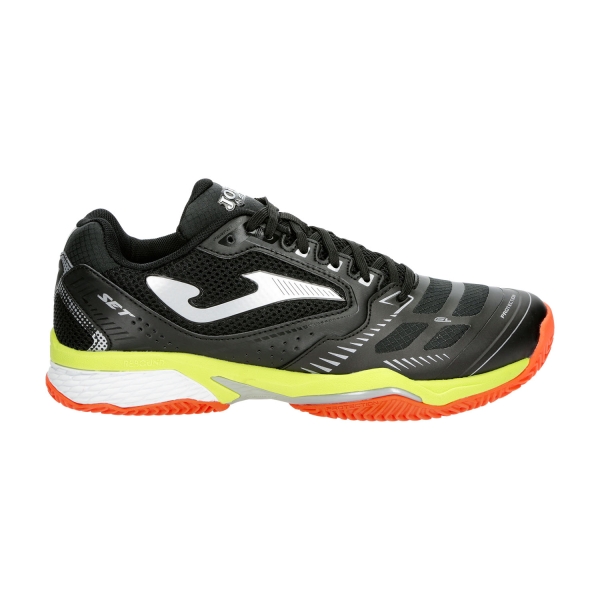 Scarpe Tennis Uomo Joma Set Clay  Black/Lemon Fluor TSETW2201P
