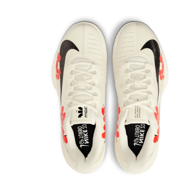 Nike Air Zoom GP Turbo Naomi Osaka HC - Coconut Milk/Black/Team Orange