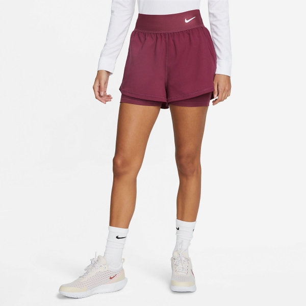 Nike Court Dri FIT Advantage 2in Women s Tennis Shorts Rosewood