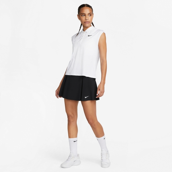 Nike Dri-FIT Advantage Falda - Black/White