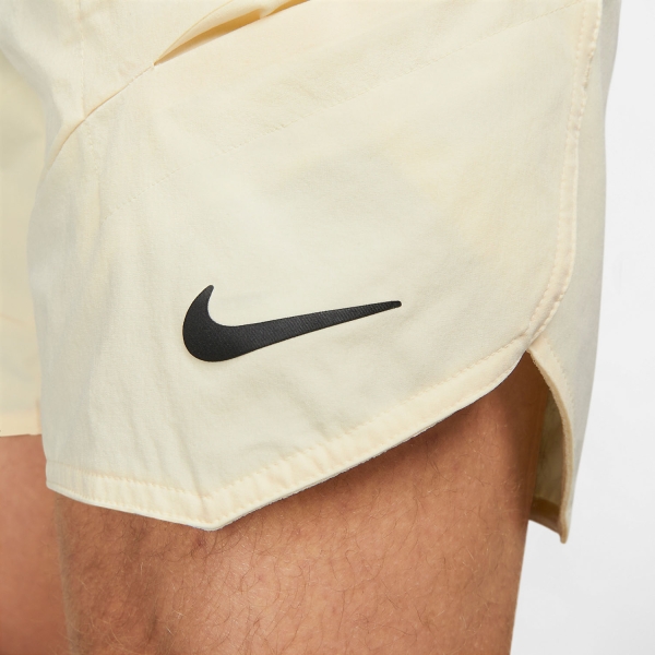 Nike Dri FIT Advantage 7in Men s Tennis Shorts Alabaster Black