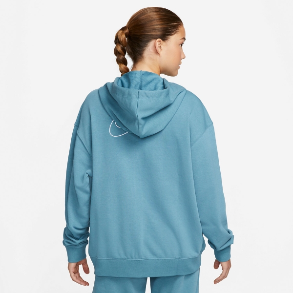 Nike Dri-FIT Fit Felpa - Noise Aqua/White