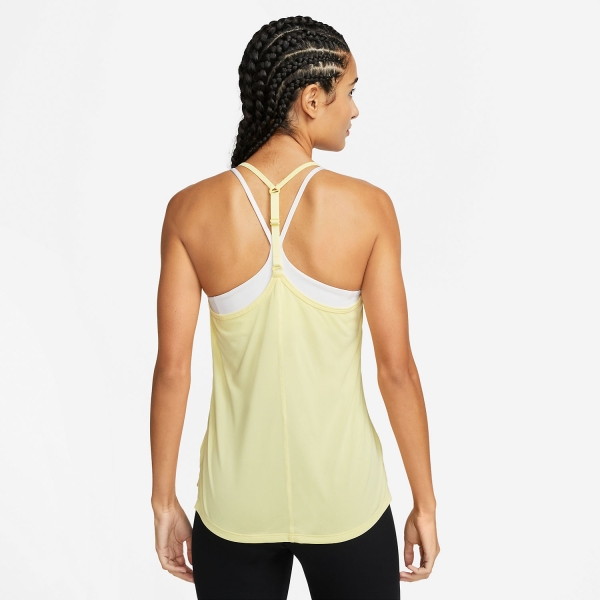 Ceder Incesante Mar Nike Dri-FIT One Elastika Top de Tenis Mujer - Lemon Chiffon