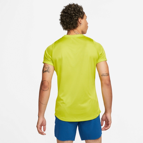 Nike Rafa Challenger - Verde - Camiseta Tenis Hombre