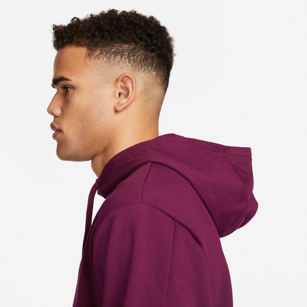 Nike Heritage Court Men s Tennis Hoodie Dark Beetroot