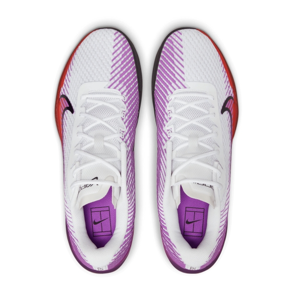 Nike Court Air Zoom Vapor 11 HC - White/Fuchsia Dream/Picante Red/Black