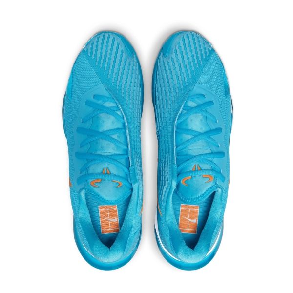 Nike Air Zoom Vapor Cage 4 Rafa HC - Baltic Blue/Vivid Orange/Green Abyss