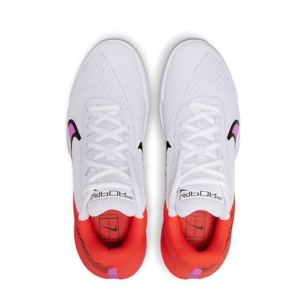 Nike Court Air Zoom Vapor Pro 2 HC - White/Fuchsia Dream/Picante Red/Black