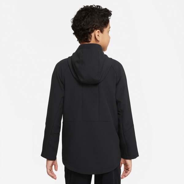 Nike Dri-FIT Woven Jacket Boy - Black/White