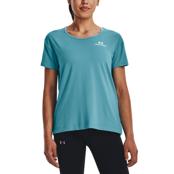 Magliette under armour donna blu discount