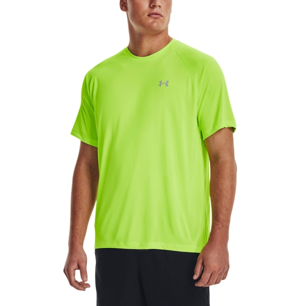 Under Armour Tech Camiseta de Tenis Hombre Lime Surge