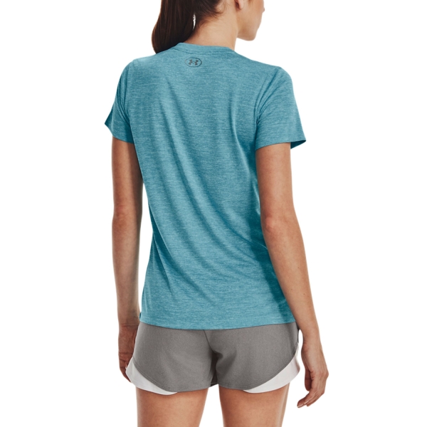 Under Armour Tech Twist Women's Tennis T-Shirt - Glacier Blue