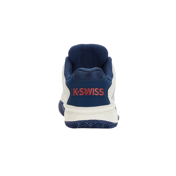 K-Swiss Hypercourt Express 2 Clay Junior - Blanc De Blanc/Blue Opal/Lollipop