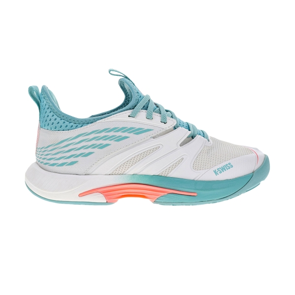 Women`s Tennis Shoes KSwiss Speedtrac  Blanc De Blanc/Nile Blue/Desert Flower 97392143M