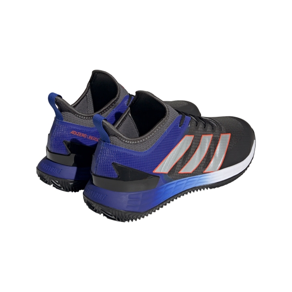 adidas Adizero Ubersonic 4 Clay - Grey Six/Silver Met/Solar Red
