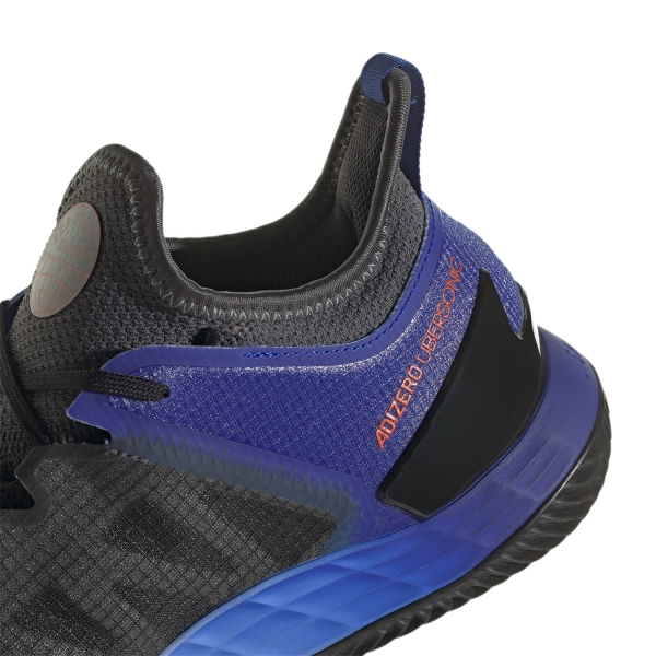 adidas Adizero Ubersonic 4 Clay - Grey Six/Silver Met/Solar Red