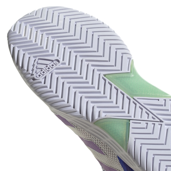 adidas Adizero Ubersonic 4 - Ftwr White/Violet Fusion/Silver Met