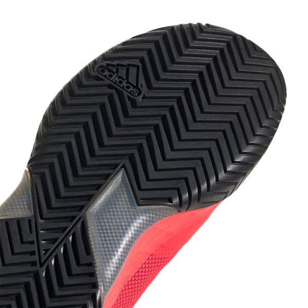 adidas Adizero Ubersonic 4 Lanz - Solar Red/Silver Met/Lucid Blue