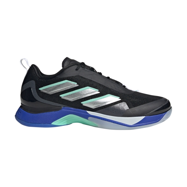 Women`s Tennis Shoes adidas Avacourt  Core Black/Silver Met/Lucid Blue HQ8402