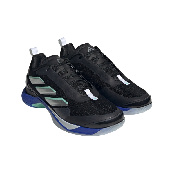 adidas Avacourt - Core Black/Silver Met/Lucid Blue