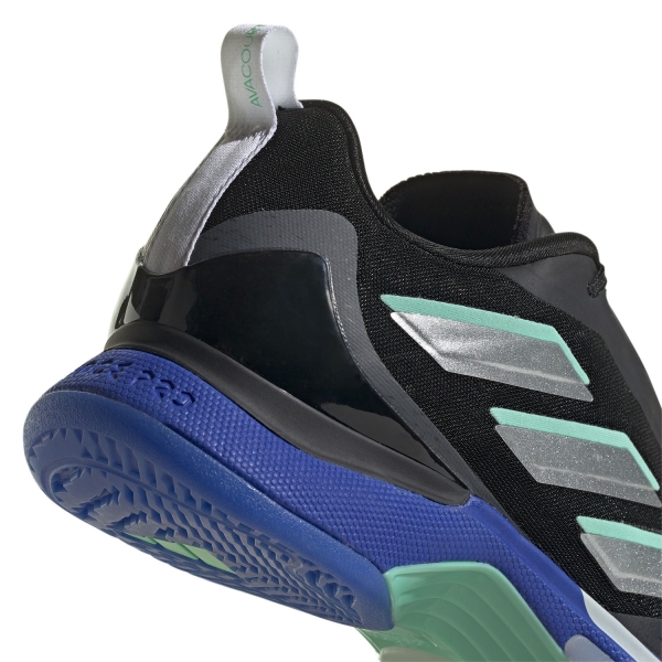 adidas Avacourt - Core Black/Silver Met/Lucid Blue