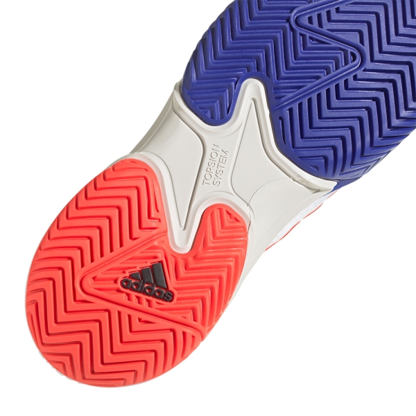adidas Barricade - Lucid Blue/Core Black/Solar Red