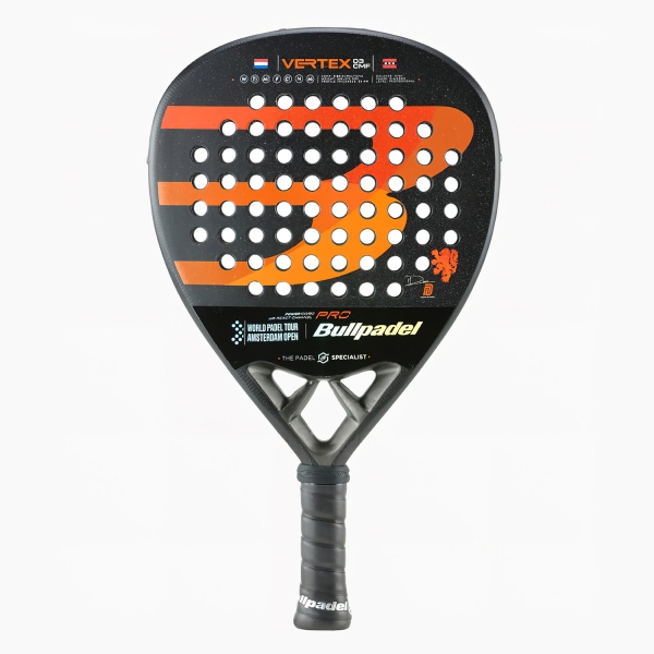 Bullpadel Vertex 03 CMF WPT Amsterdam Padel - Black/Orange