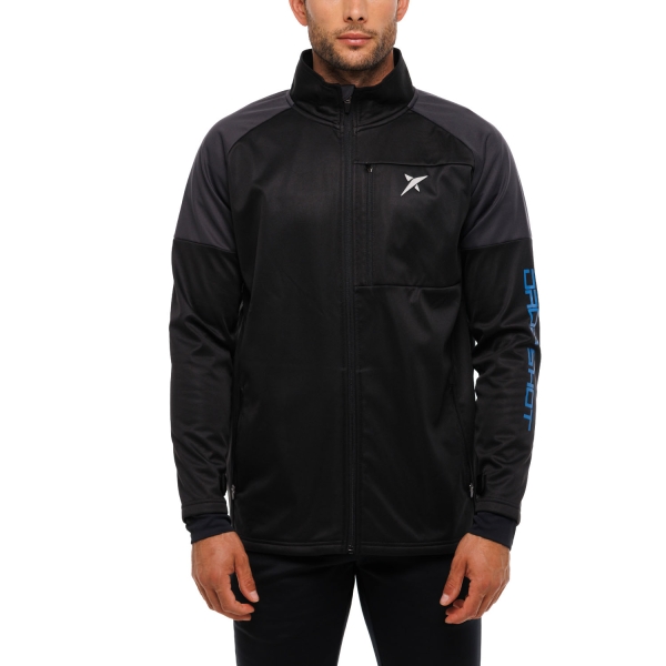 Chaquetas Tenis Hombre Drop Shot Ancor JMD Chaqueta  Negro DT271807