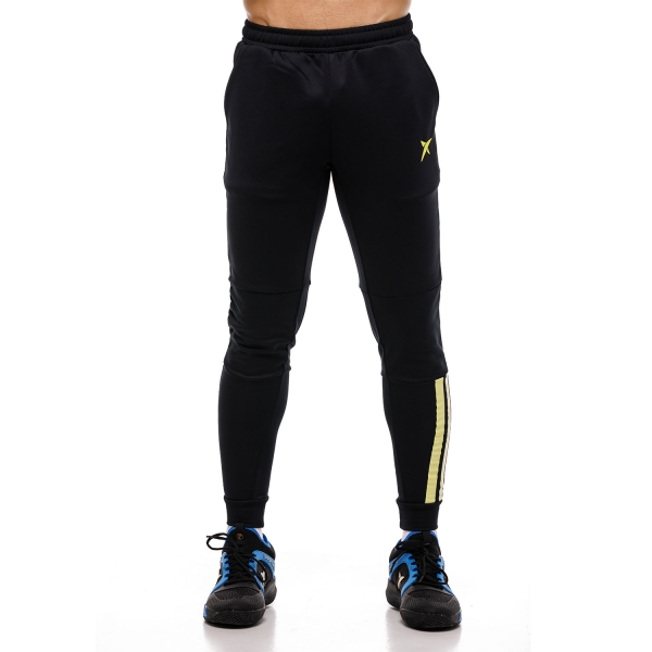 Pantaloni e Tights Tennis Uomo Drop Shot Rayco Pantaloni  Negro DT27171