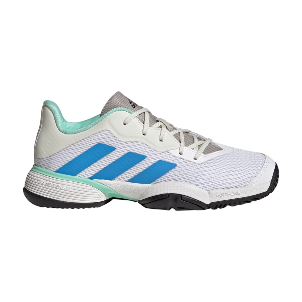 adidas Barricade Zapatillas de Tenis Ni os White Blue
