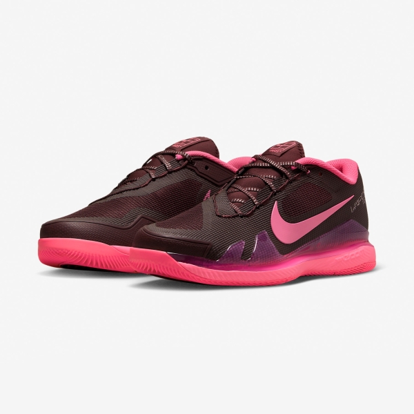 Nike Court Air Zoom Vapor Pro Women s Tennis Shoe Burgundy Crush