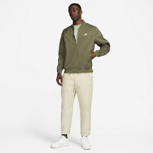 Nike swoosh jacket white on sale