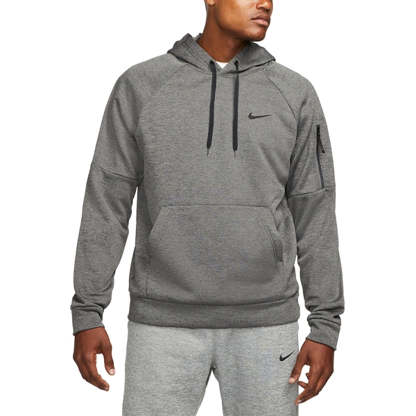 Grey nike on sale therma hoodie