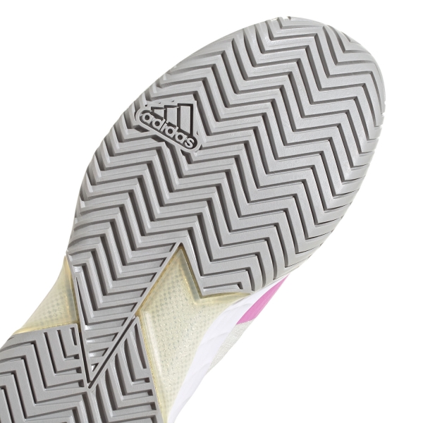 adidas Adizero Ubersonic 4 Zapatillas Tenis Mujer White Orange