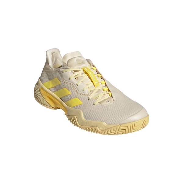 adidas Barricade Scarpe da Tennis Uomo Ecru Yellow