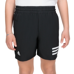 Pantaloncini e Pants Tennis Boy adidas Club 3Stripe 7in Pantaloncini Bambino  Black/White GK8184