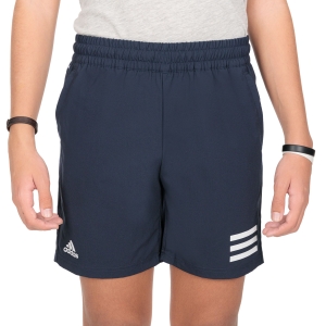 Tennis Shorts and Pants for Boys adidas Club 3Stripe 7in Shorts Boy  Legend Ink/White H34767