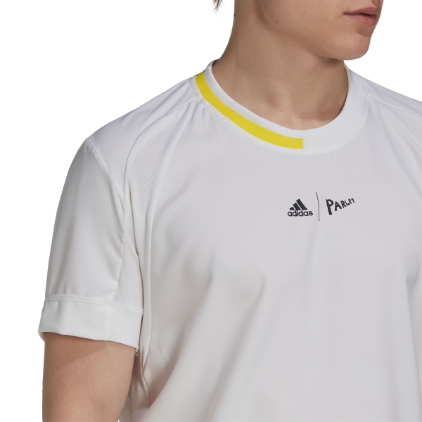 adidas London Woven Camiseta - White/Yellow