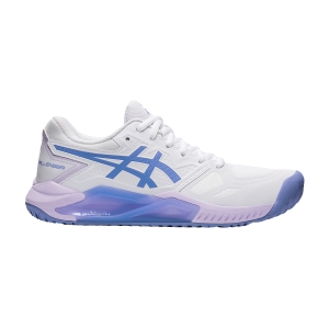 Calzado Tenis Mujer Asics Gel Challenger 13  White/Periwinkle Blue 1042A164101
