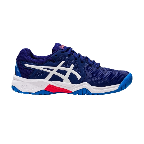 Asics Gel Resolution 8 GS Zapatillas de Tenis Niños - Dive Blue